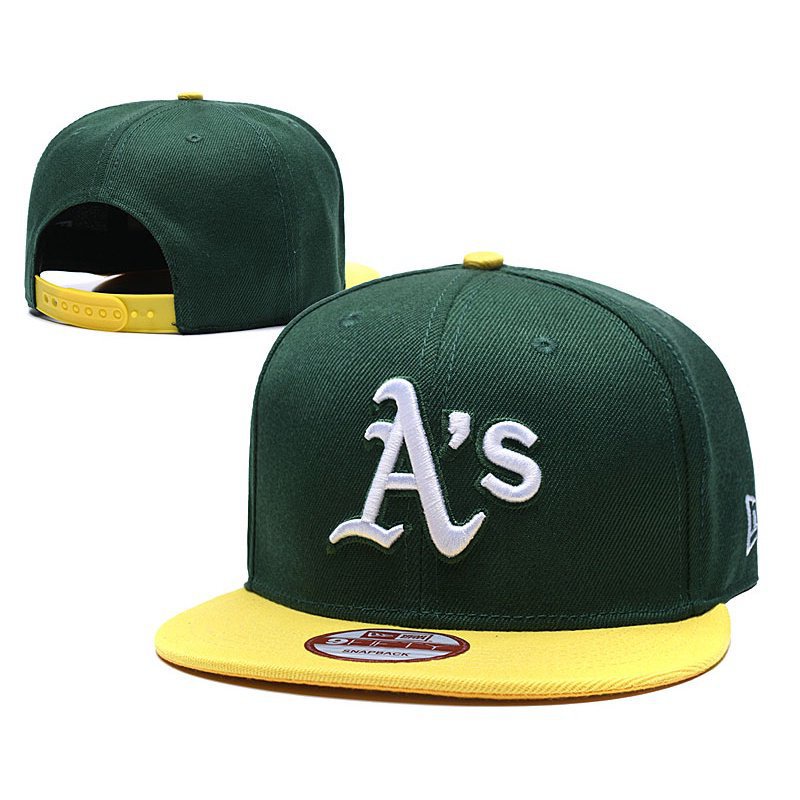 Ohrv MLB Cap Oakland Athletics Cap Snapback Cap Sunscreen Running Cap Casual Cap uOPl