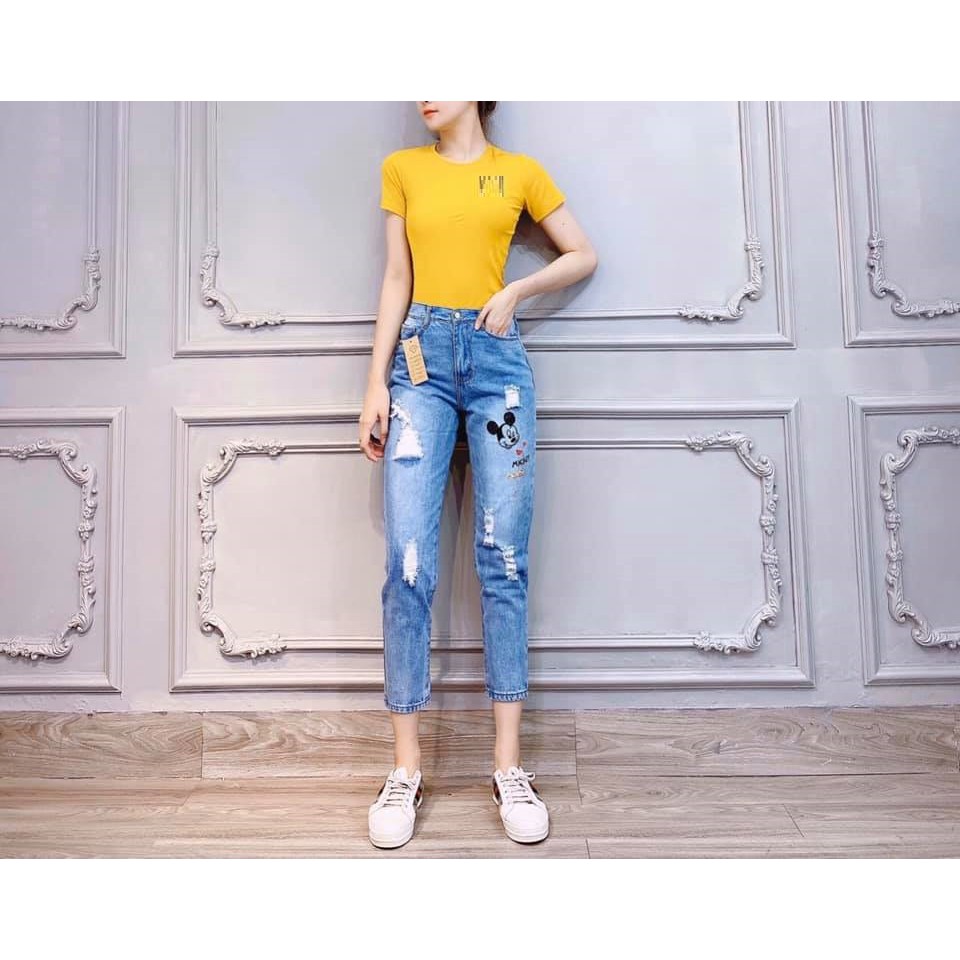 Quần Jen Baggy 9 Tấc
