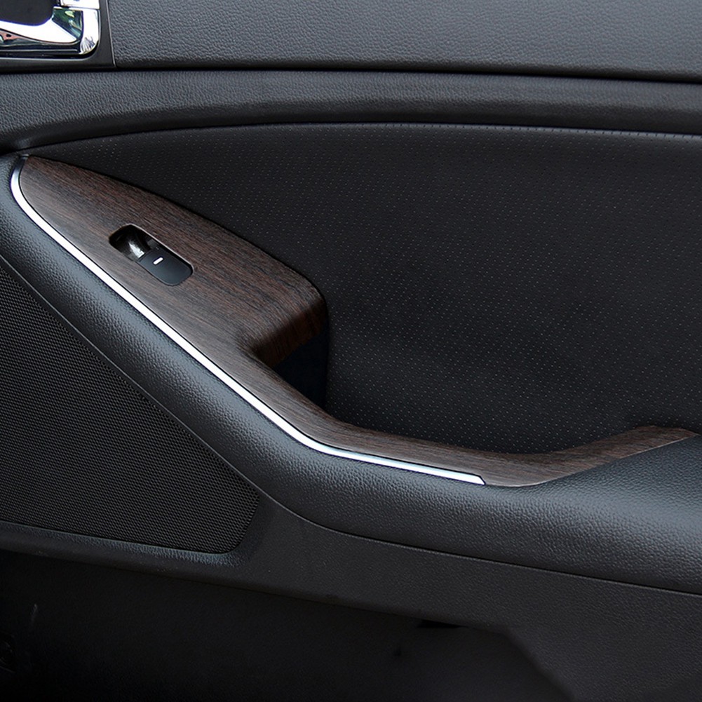 Miếng Dán PVC Họa Tiết Vân Gỗ Tự Nhiên Chống Thấm Nước Trang Trí Xe Hơi