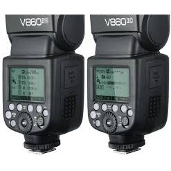 Đèn Flash Godox V860 II for Nikon + Tặng Ommi tản sáng