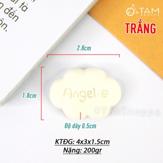 [NHỰA COMPOSITE]Nam châm hít tủ lạnh hình đám mây HTL-02