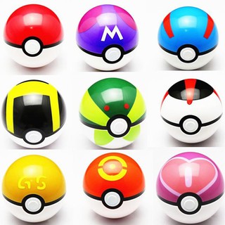 Set quả bóng pôkemon đường kính 7cm kèm mô hình nhân vật độc đáo