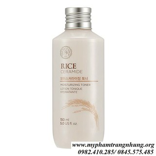 Nước hoa hồng sáng da gạo the faceshop hàn quốc