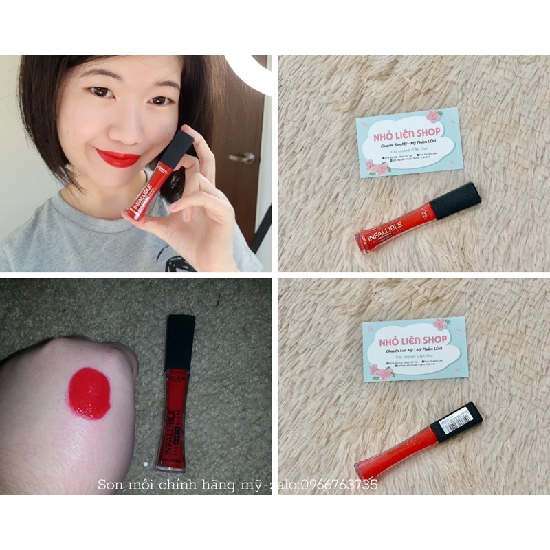 Thanh lý son Loreal  Paris Infallible  Pro Matte chính hãng Mỹ