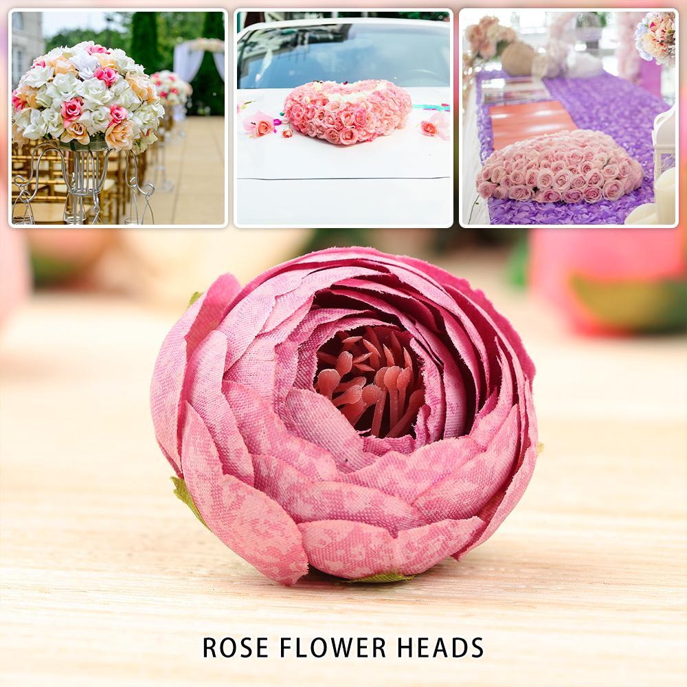 Hoa Hồng Giả Trang Trí Tiệc Cưới