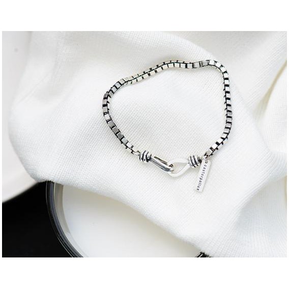 Vòng Tay Nam Nữ Bạc 925 đơn giản cá tính [CÓ ẢNH THẬT] | BigBuy360 - bigbuy360.vn