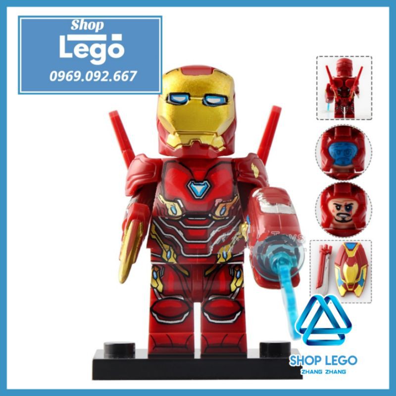 Xếp hình Người Sắt Iron Man MK50 Soldier Avengers Endgame Siêu anh hùng Marvel Koruit XP193 KT1026