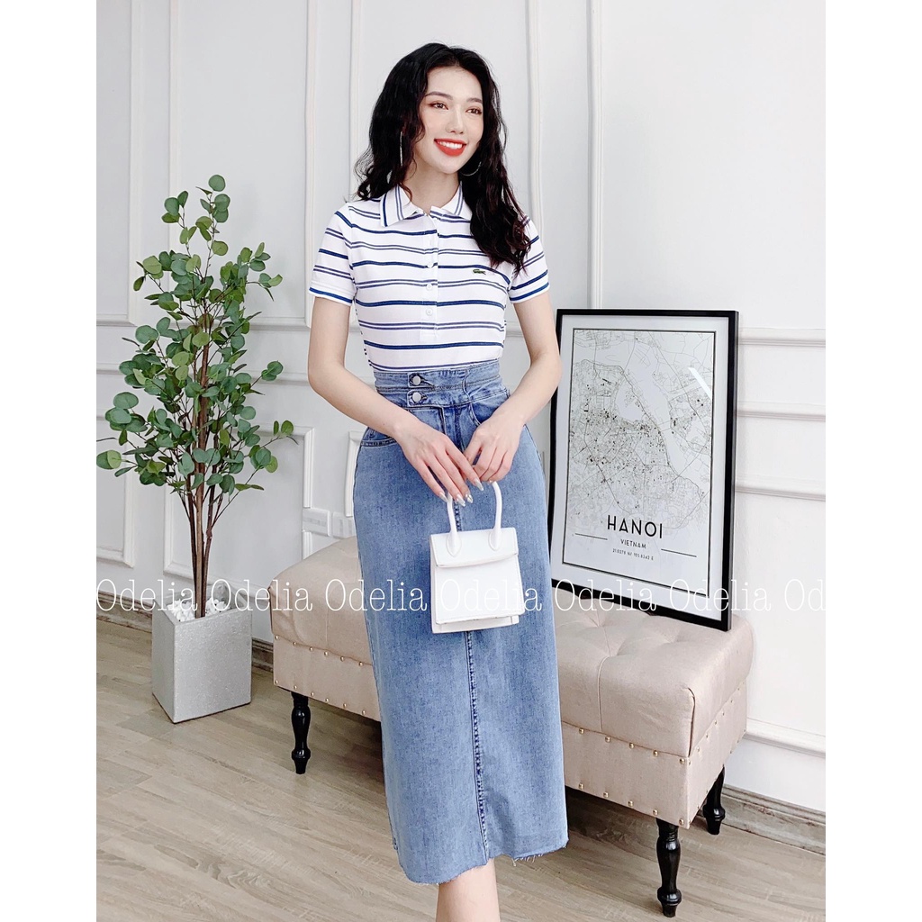 Áo polo kẻ ngang basic - A5913