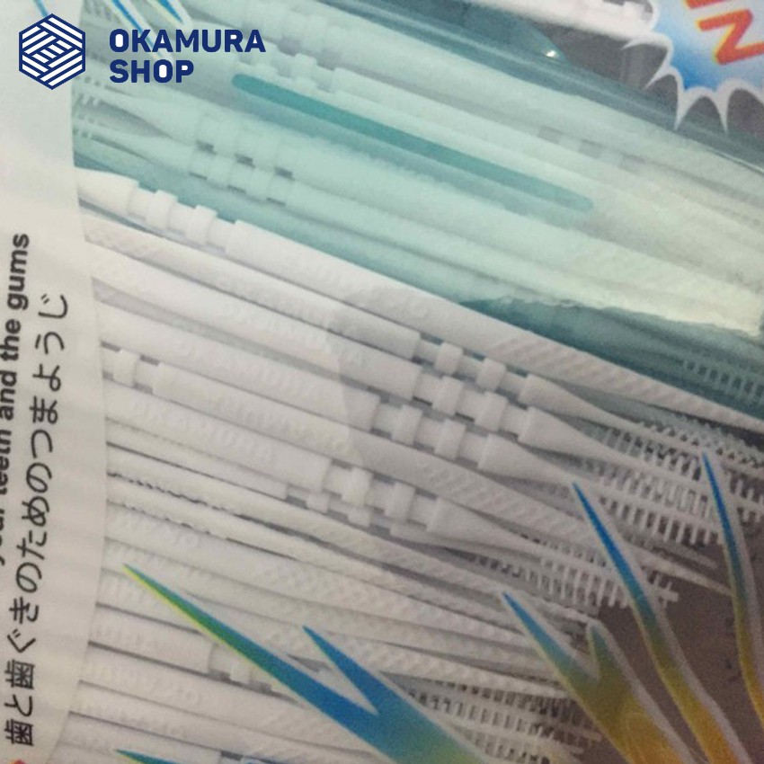 [Mã COSDAY giảm 50k đơn 250k] Okamura - Tăm nhựa Okamura chất lượng Nhật Bản (bịch 120 cây/140 cây)