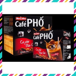 Café phố sữa đá hộp 10 gói x24g