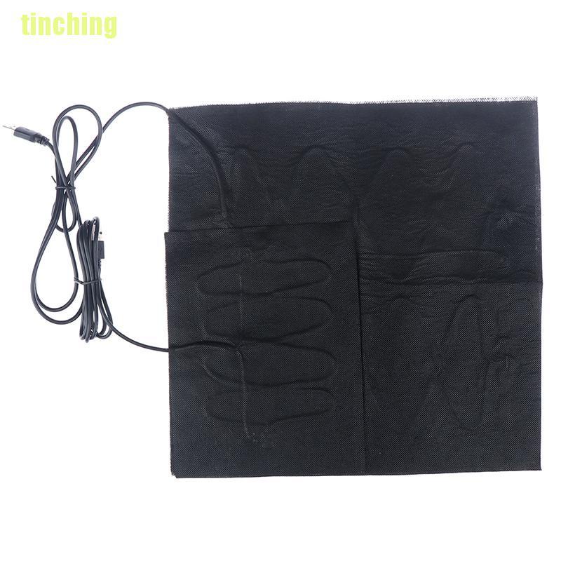 Áo Khoác Sưởi Ấm Bằng Sợi carbon 7 Kích Cỡ Cổng USB
