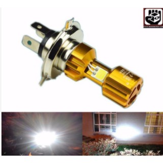 ĐÈN LED CHÂN H4 SIÊU SÁNG CHO XE MÁY