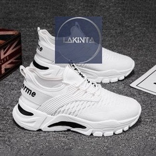 Giày nam sneaker hàn quốc công sở Lakinta giầy thể thao nam tập gym chạy bộ thể dục cổ thấp G160