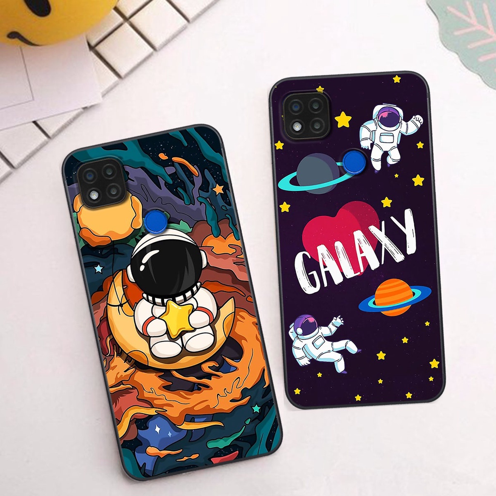 Ốp lưng ép kính Xiaomi Redmi 9C/ Redmi 9C NFC/ Redmi Poco C3 dễ thương