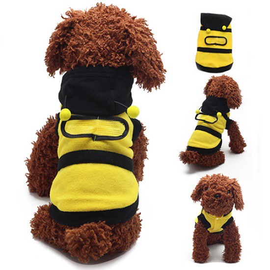 Áo Hoodie Hình Ong Cho Thú Cưng