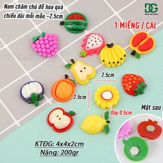 Nam châm hít tủ lạnh mô hình trái cây