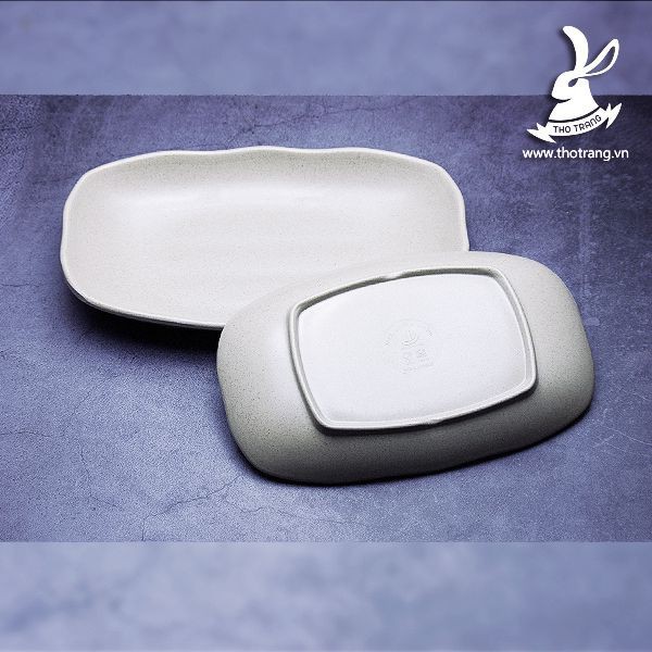 Dĩa Oval Sâu 9 Nâu Nhựa Melamine Đài Loan - Chính Hãng