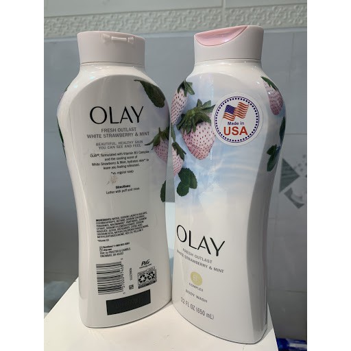 SỮA TẮM OLAY FRESH OUTLAST 650ML