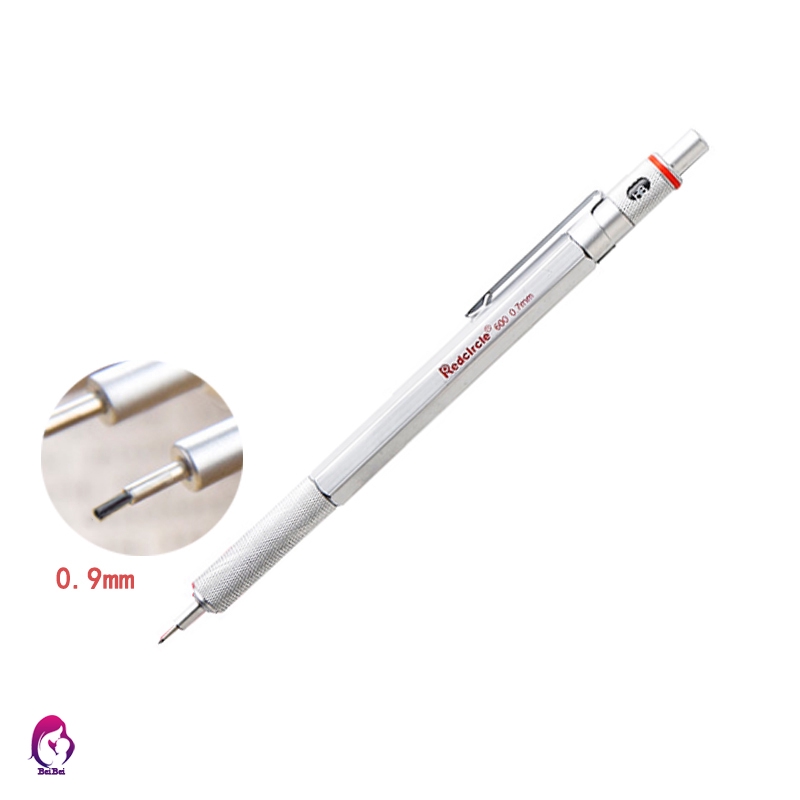 High-End Portable Lines Domestic Red Circle 600 Full Metal Mechanical Pencil Line Pen