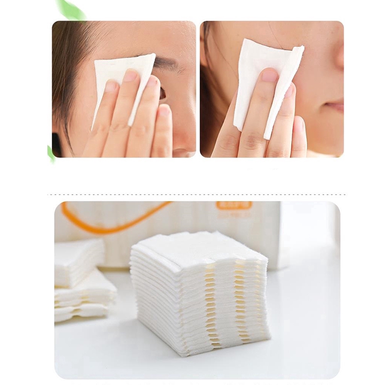 Túi 222 miếng bông tẩy trang cotton không dệt Hydrat hóa tiện dụng chất lượng cao