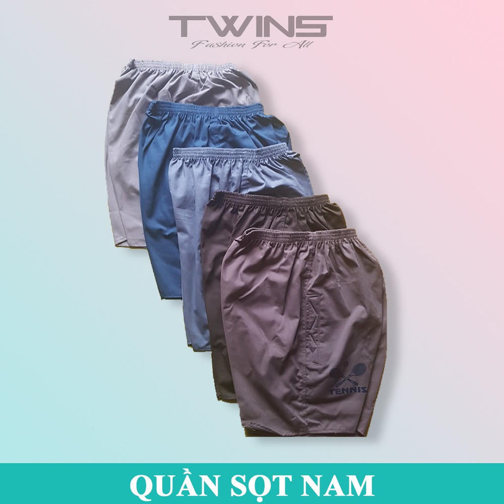 Quần short nam kaki mặc nhà loại dày đáy nem, đáy thẳng