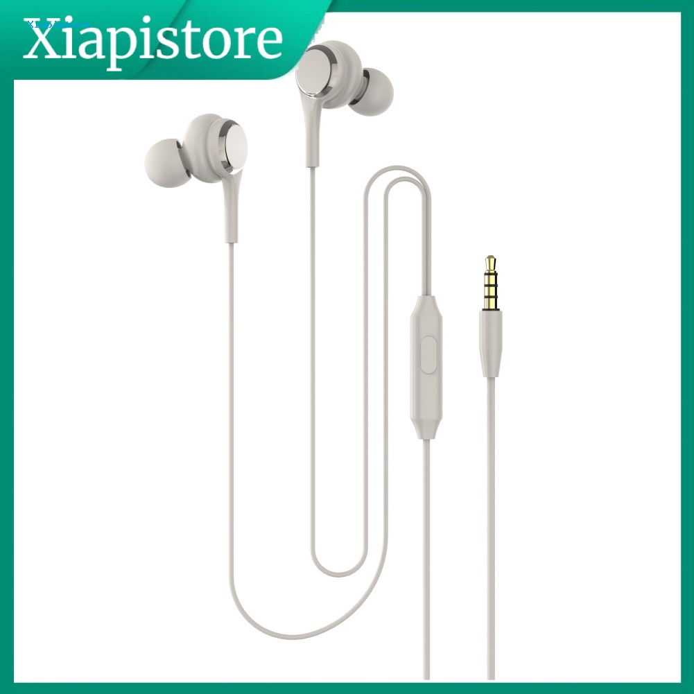 Tai Nghe Nhét Tai HiFi 4D Có Dây 3.5mm Kèm Mic Cho Điện Thoại/Máy Tính
