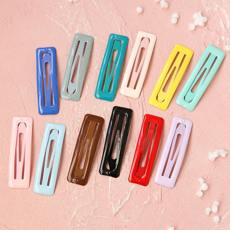 Set 12 kẹp tóc nhiều màu cho bé
