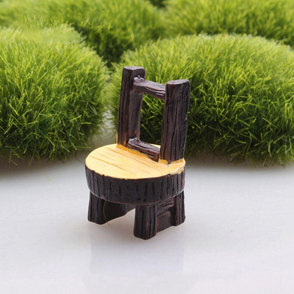 YIYU Mô Hình Bàn Ghế Mini Trang Trí Sân Vườn