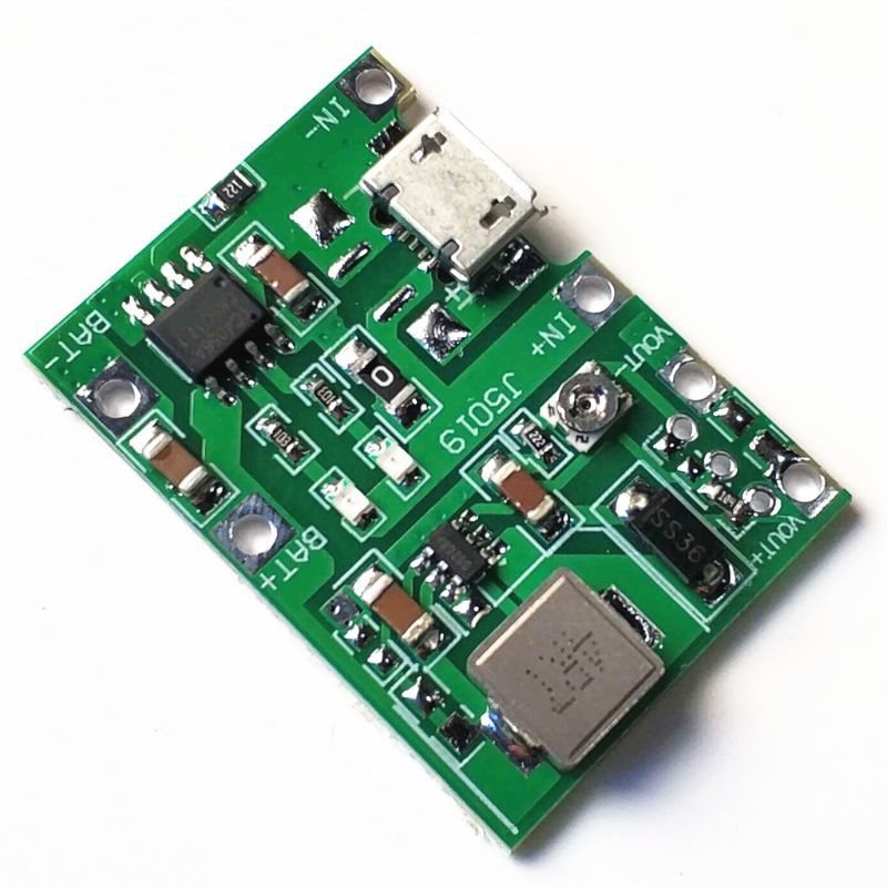 yal Li-ion  Charger Boost Module 3.7V Step Up 9V 5V 2A Adjustable Board