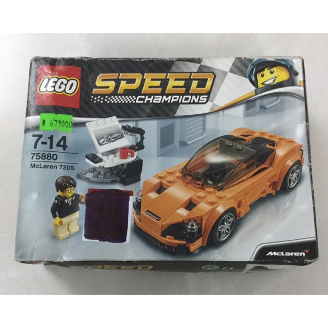 Lego Speed Champions 75880 - Bộ xếp hình Lego Xe đua McLaren