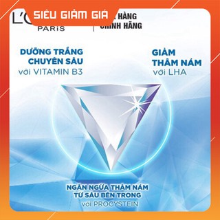 SALE Bộ 2 kem dưỡng làm sáng da Ngày& Đêm L'Oreal paris White Perfect Clinical HẠ GIÁ