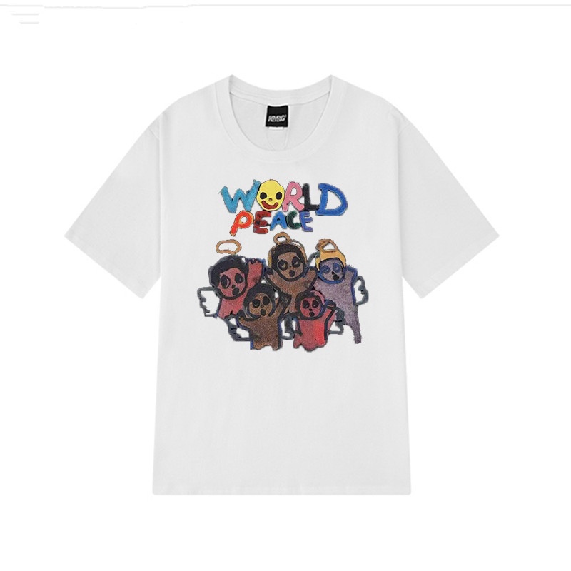 Chất Lượng Cao/Áo Thun Cotton/Áo Thun Dáng Rộng oversize In Họa Tiết Thời Trang Cho Nữ