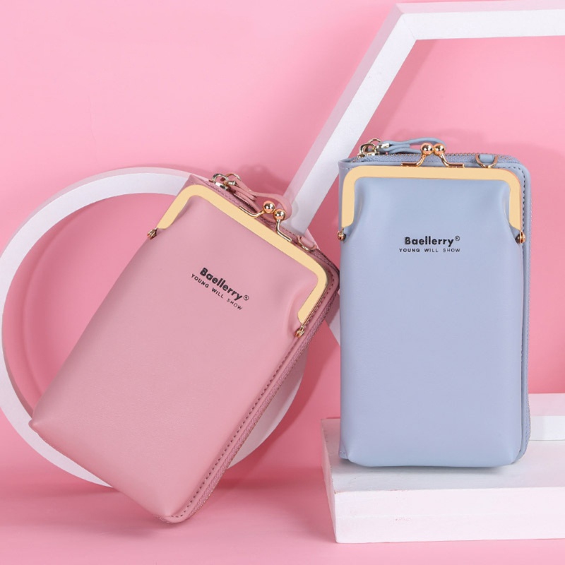 Túi Đeo Chéo Mini Bằng Da PU Thời Trang Dành Cho Nữ