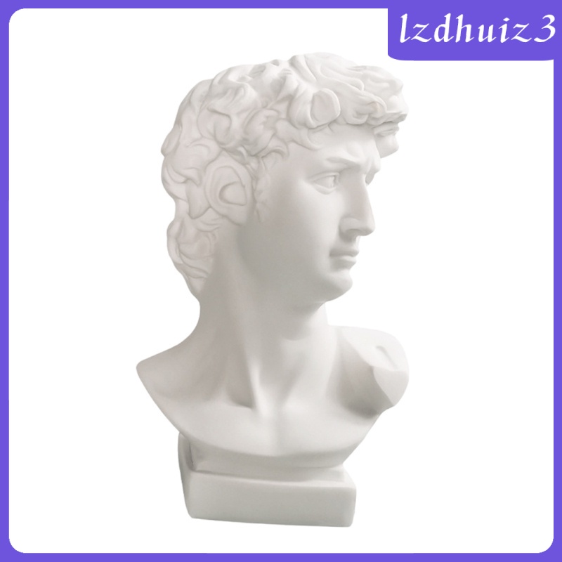 Chậu Cây Hình Tượng David Hy Lạp Bằng Nhựa Resin Trang Trí Trong Nhà / Ngoài Trời