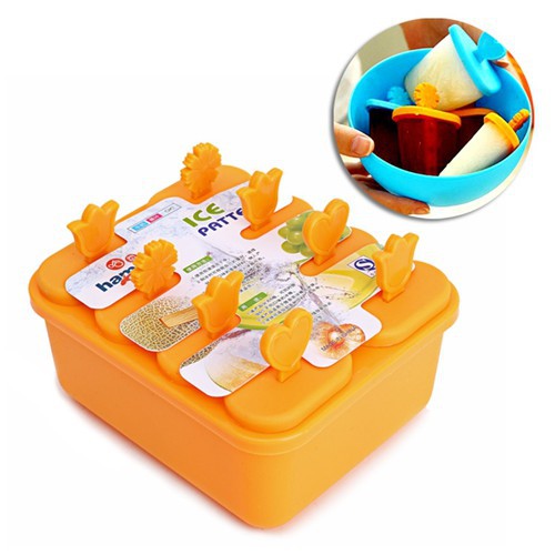 Combo 2 bộ khuôn làm kem 8 ngăn tiện dụng - Q2938 - BX1235
