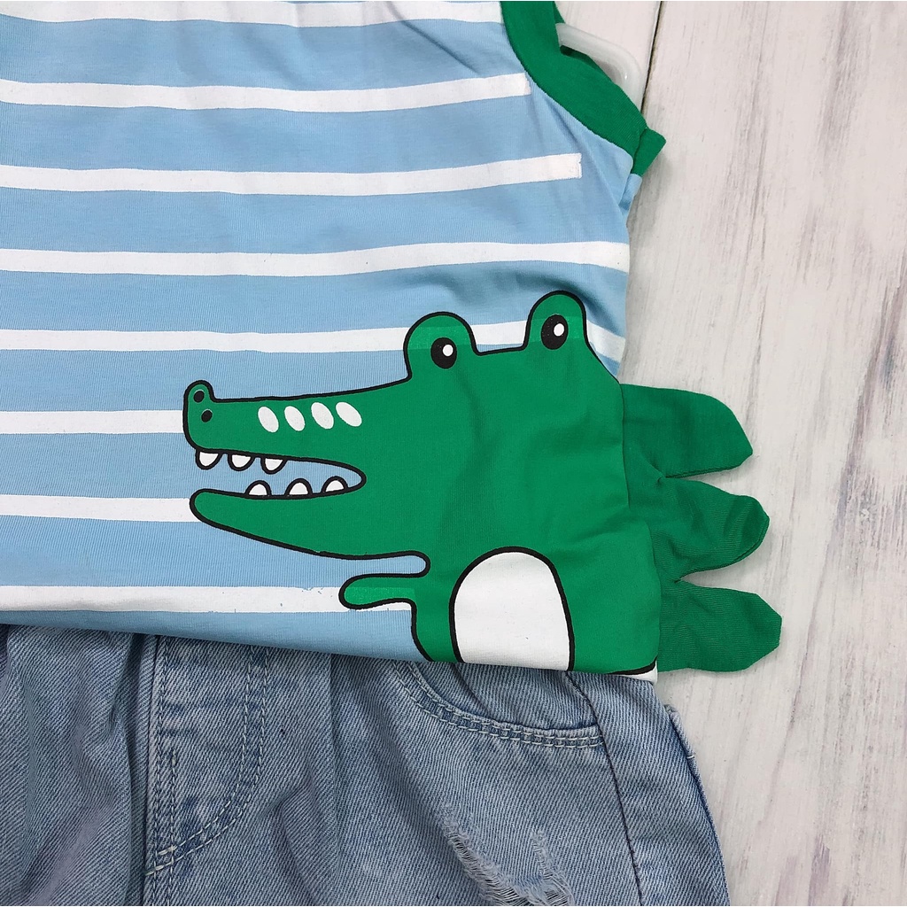 [XẢ HÀNG] Set Bộ Quần Áo Bé Trai - Hoạ Tiết Sắc Nét - Hàng Quảng Châu Cao Cấp