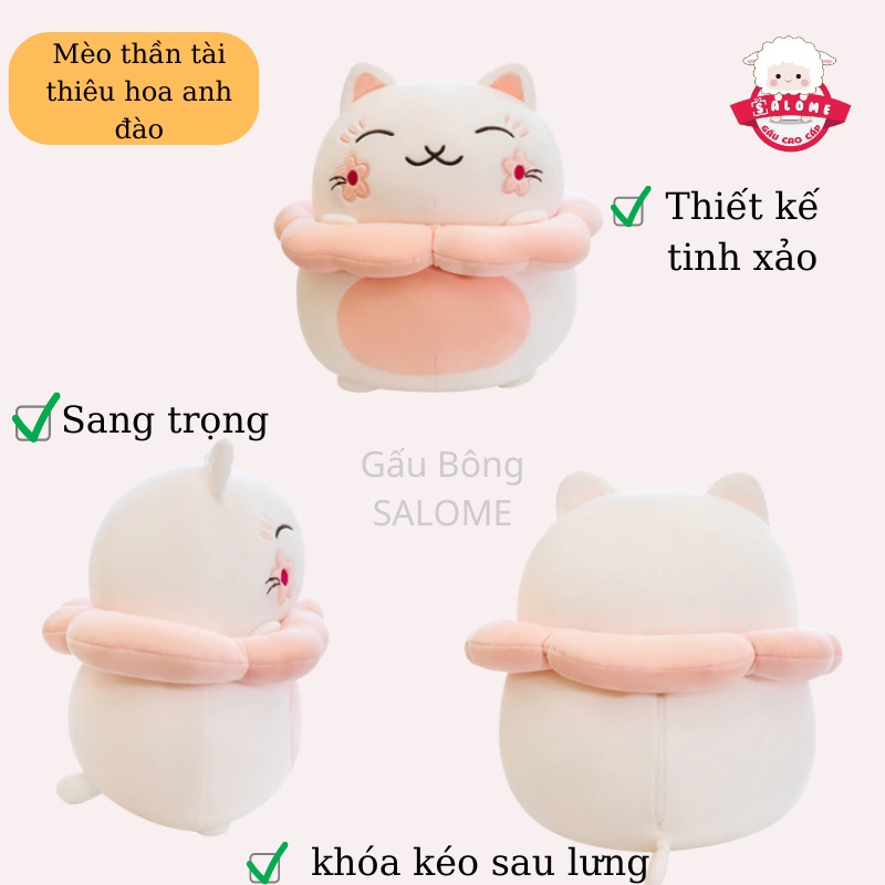 Gấu Bông Mèo Thần Tài Amuse Dễ Thương SALOME