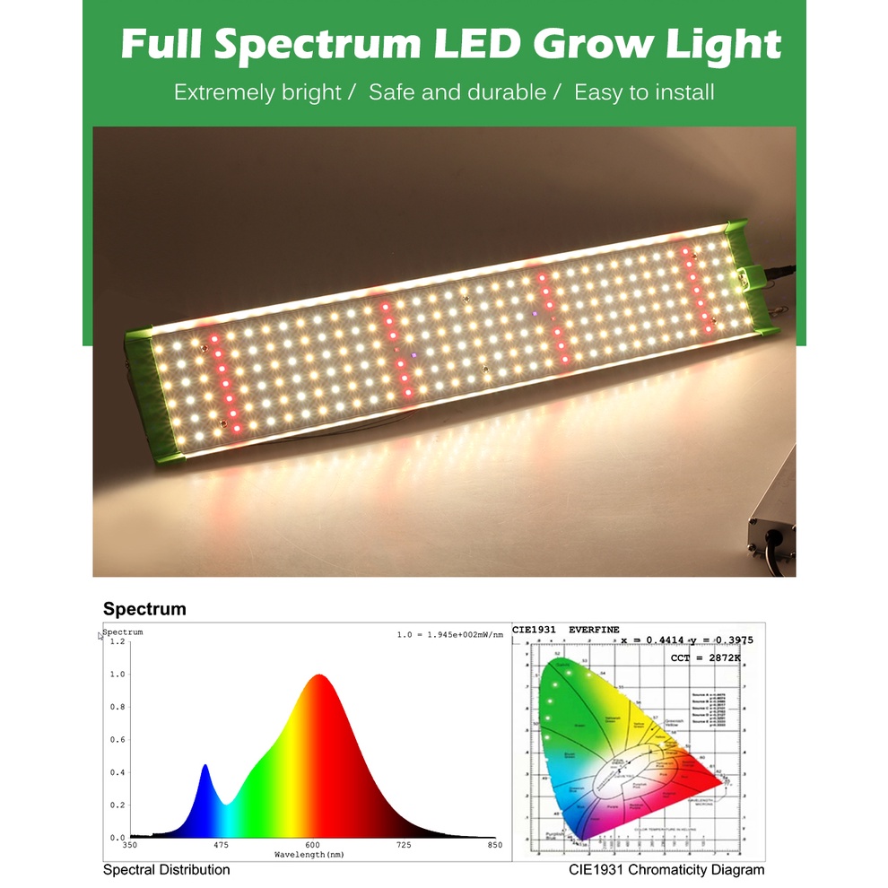 Đèn Led Tăng Trưởng LM281B 85W LED Grow Lighth Full Spectrum ỗ Trợ Quang Hợp Cho Cây Trồng Trong Nhà