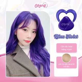Thuốc Nhuộm Tóc Màu XANH TÍM Blue Violet | Chenglovehair, Chenglovehairs