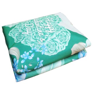 Áo nệm 1m8X2MX5CM mặc được 2 mặt, loại dày có khóa kéo Giao Màu Ngẫu Nhiên