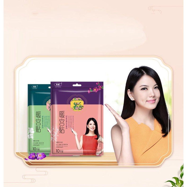 Miếng Dán Giữ Nhiệt Cơ Thể NHIỀU MẪU Miếng Dán Đau Bụng Kinh Thành Phần Thảo Dược Thiên Nhiên-Sally Shop