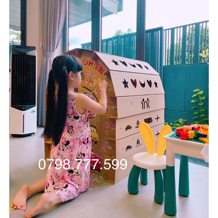nhà carton giấy cho bé