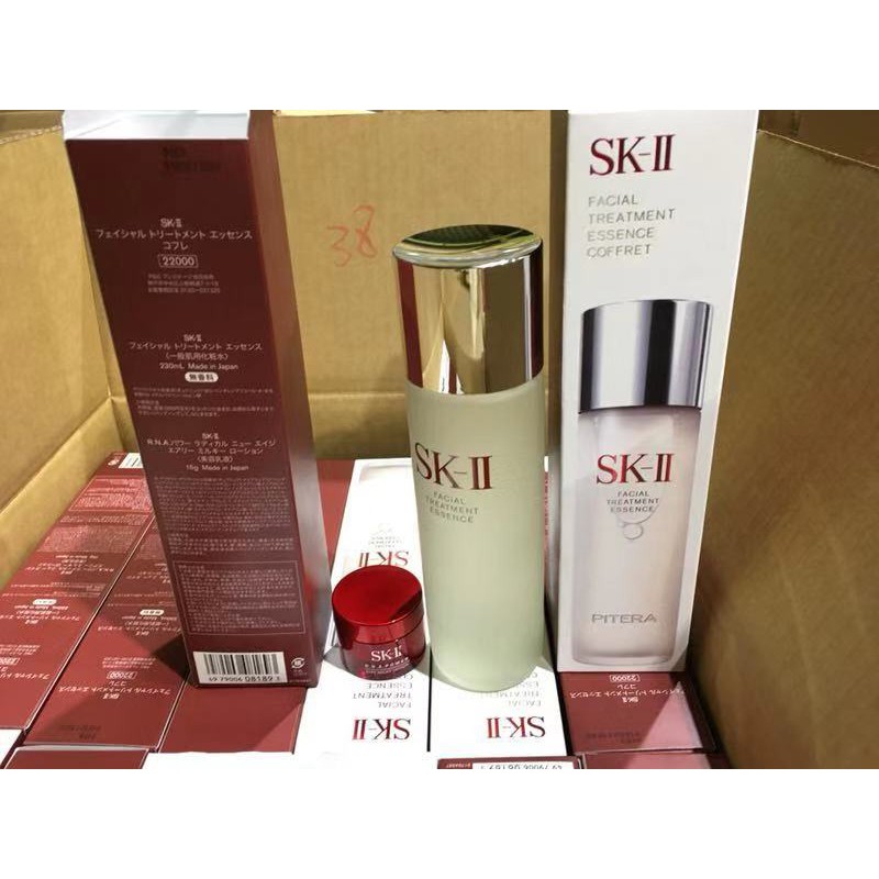 (nội địa Nhật) (230ml) SK-II SK2 Nước Thần SKII Facial Treatment Essence và kem RNA