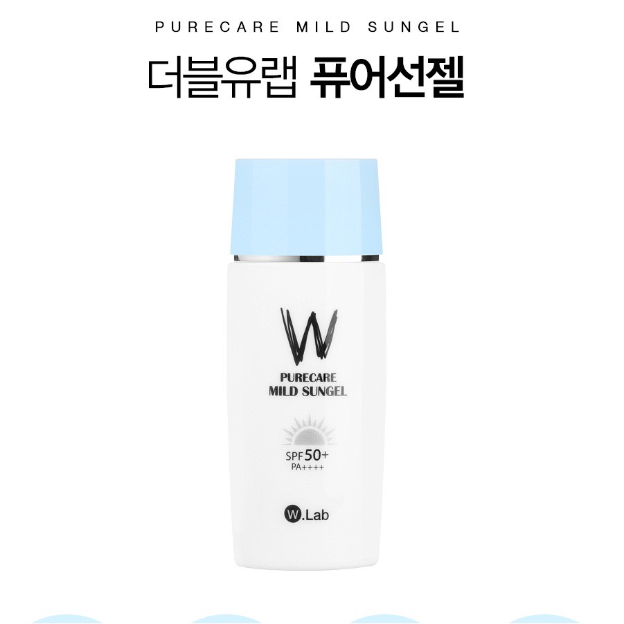 Gel chống nắng dưỡng da W.lab Purecare Mild Sungel dưỡng da SPF50+ PA++++ chai 50ml