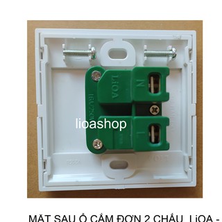 Ổ ĐƠN 2 CHẤU VUÔNG LiOA.