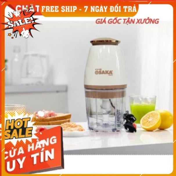 Máy xay thịt cá máy xay đa năng xay sinh tố rau củ quả xay đá Osaka nắp đồng dung tích 750ml