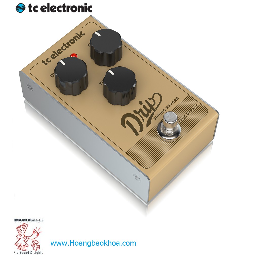 Stompboxes Guita TC ELECTRONIC DRIP SPRING REVERB -- CỤC PHƠ GHITA TC ELECTRONIC