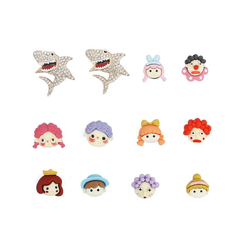 sticker dép crocsBộ Phụ Kiện Trang Trí Cho Giày DIY Tiện Dụng