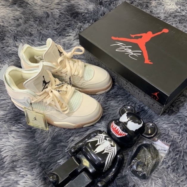 GIÀY THỂ THAO SNEAKER NAM NỮ CÁC MẪU JD4 CỔ LỬNG, GIÀY JORDAN 4 VÀNG CÁT BẢN SC ĐẸP MỚI NHẤT | BigBuy360 - bigbuy360.vn