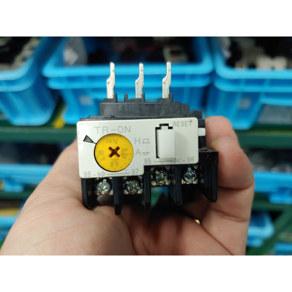Relay (Role nhiệt) 0.64A - 0.96A Fuji Electric TR-0N dùng cho Contactor SC-03, SC-0, SC-05 1NO 1NC